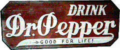 Old Dr. Pepper Sign
