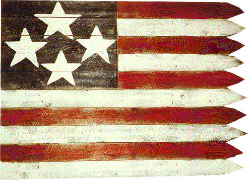 old american flag mode